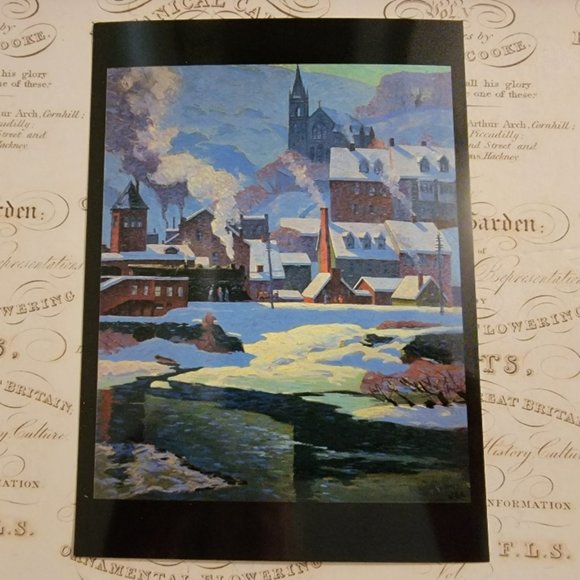 Vintage Pack of 18 Postcards - Harpers Ferry Paintings - Picture 14 of 16